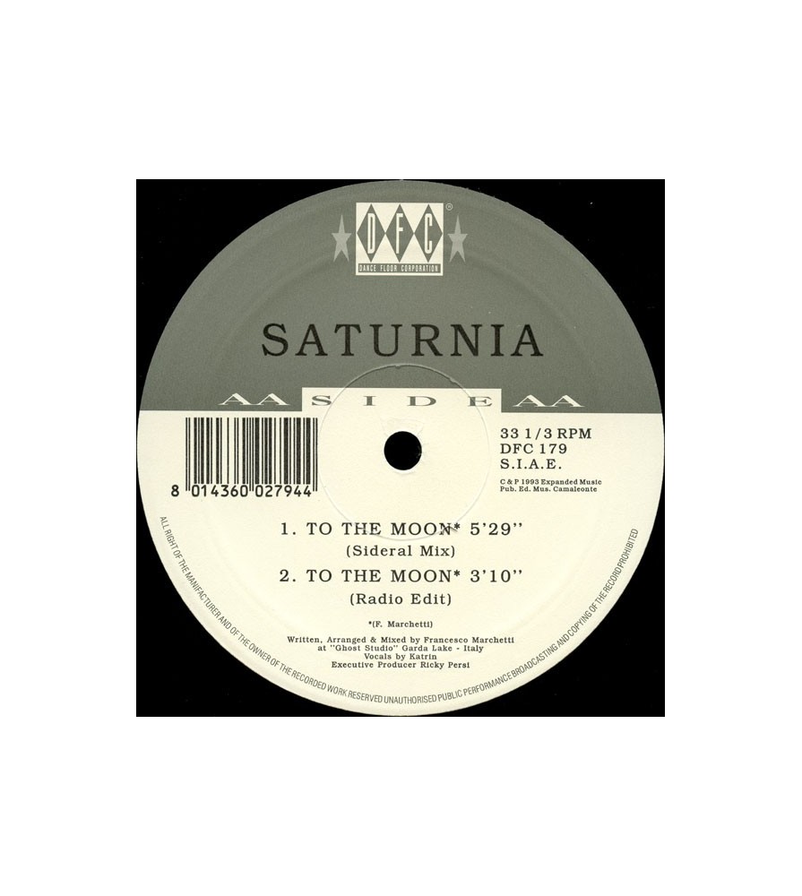 Saturnia - To The Moon (IMPORT¡¡ JOYA¡)