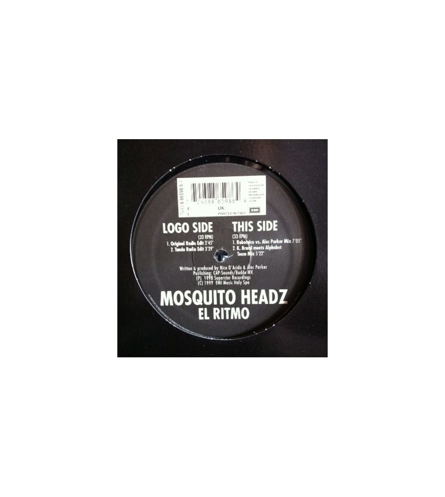 Mosquito Headz ‎– El Ritmo (EDICIÓN ITALIANA)