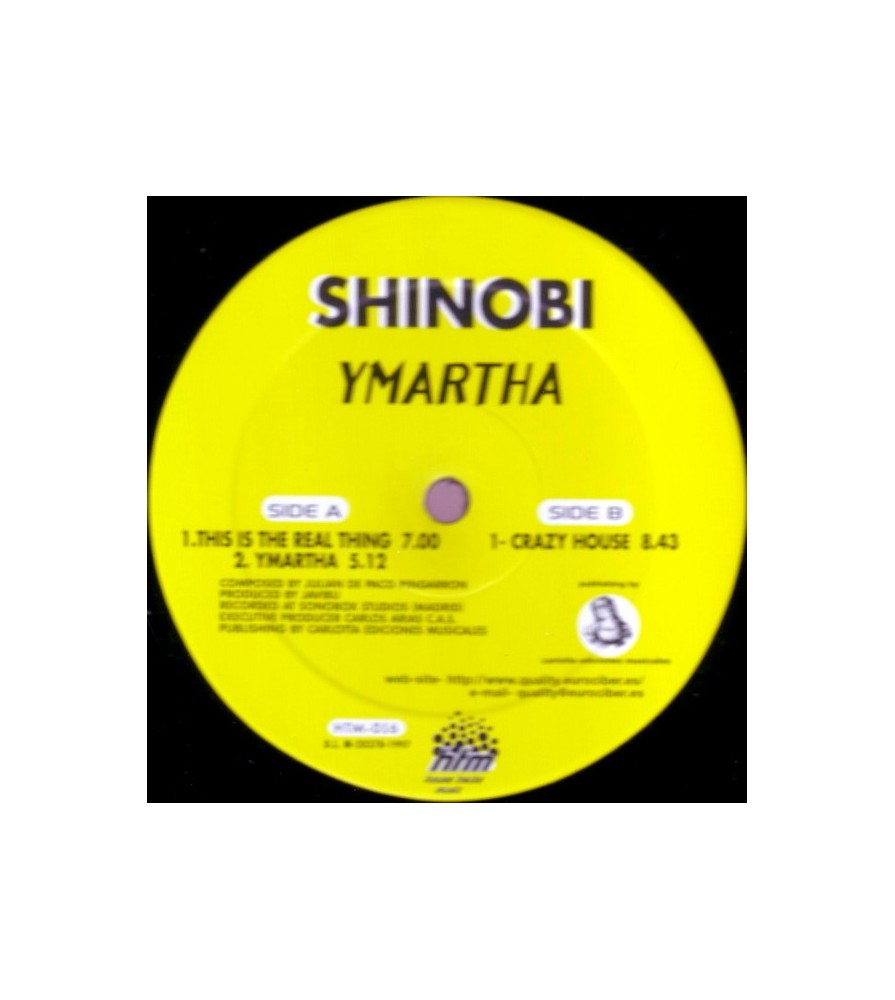 Shinobi – Ymartha EP (COPIA NUEVA,AUTÉNTICA JOYA¡¡¡¡)