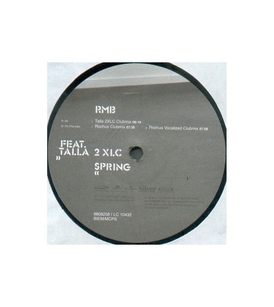 RMB Feat. Talla 2 XLC ‎– Spring (TEMAZO¡)