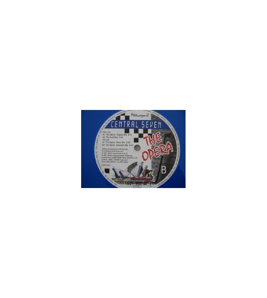 Central Seven – The Opera (IMPORT¡¡ VINILO AZUL¡)