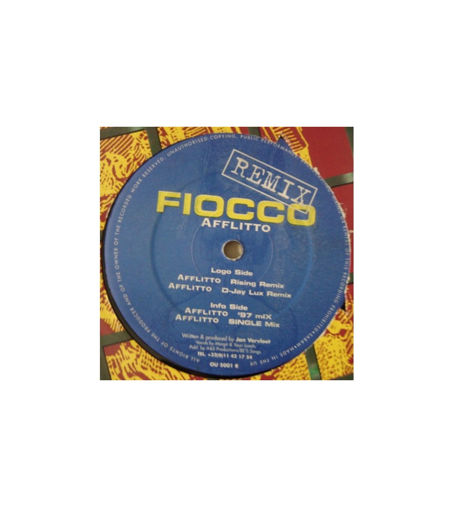 Fiocco ‎– Afflitto (Original + Remix) 