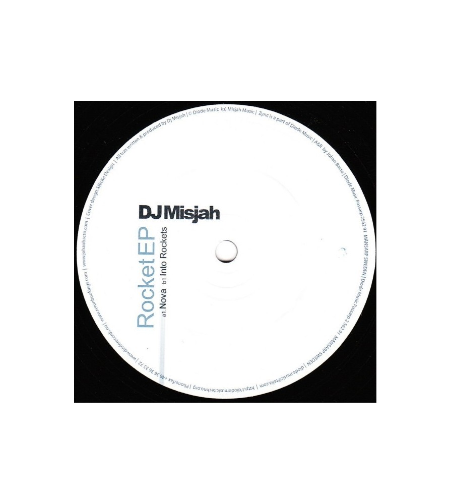 DJ Misjah ‎– Rocket EP (BOMBAZO CARA B¡¡)