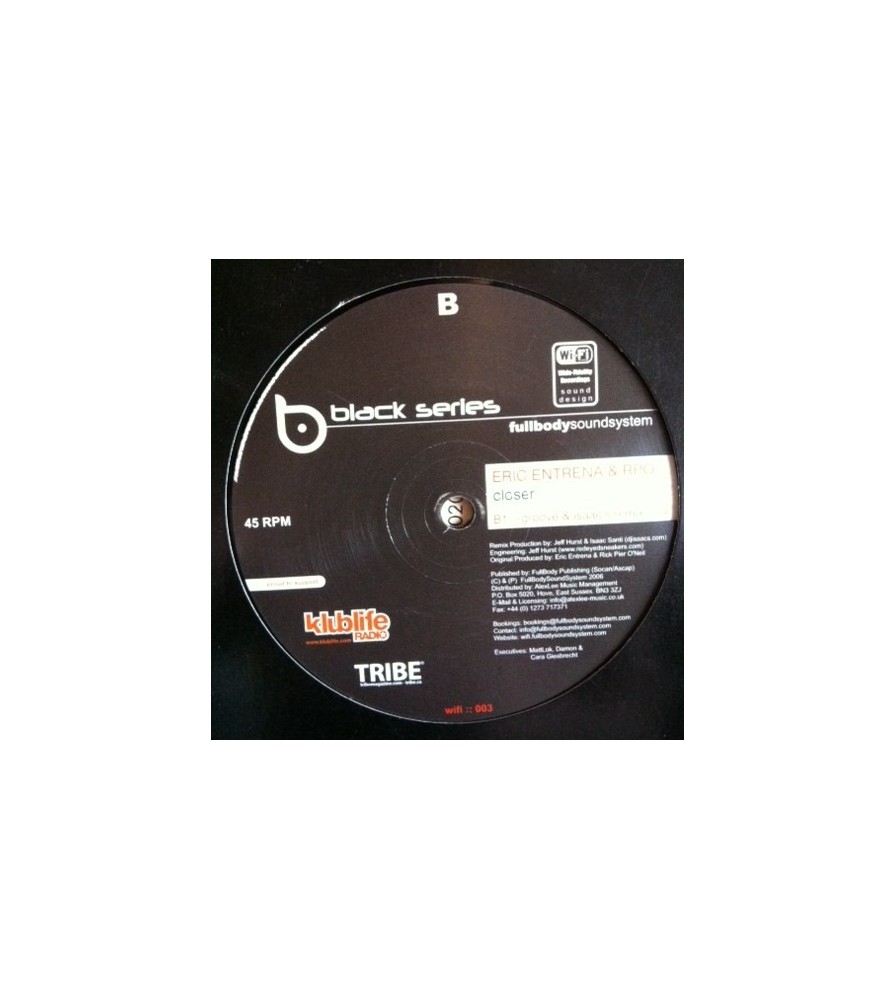 Eric Entrena & RPO ‎– Closer 