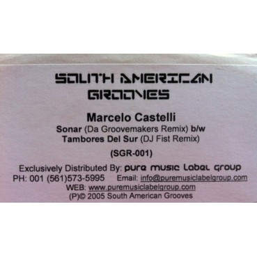 Marcelo Castelli ‎– Sonar / Tambores Del Sur (Remixes) 