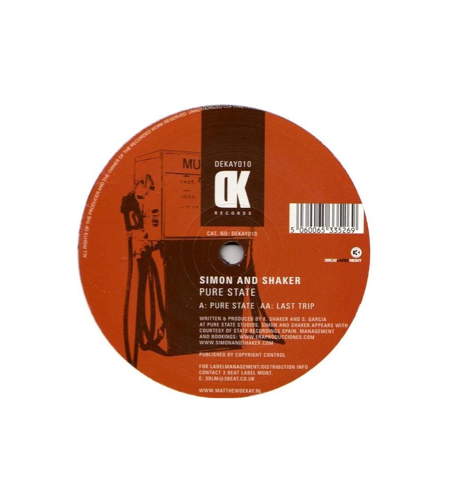 Simon & Shaker ‎– Pure State 