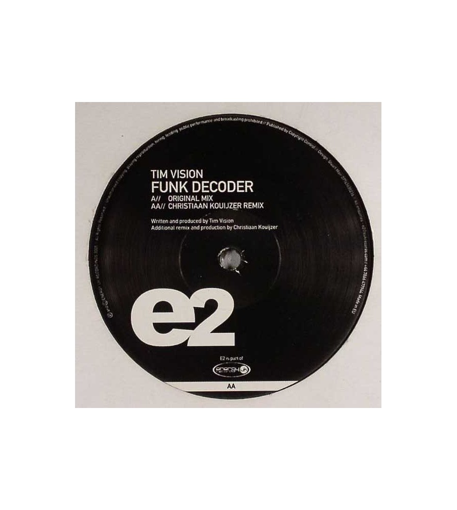 Tim Vision ‎– Funk Decoder 