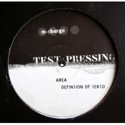 Area ‎– Definition Of Tekto (EDICIÓN INGLESA)