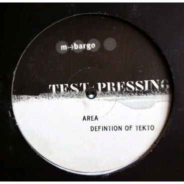 Area ‎– Definition Of Tekto (EDICIÓN INGLESA)