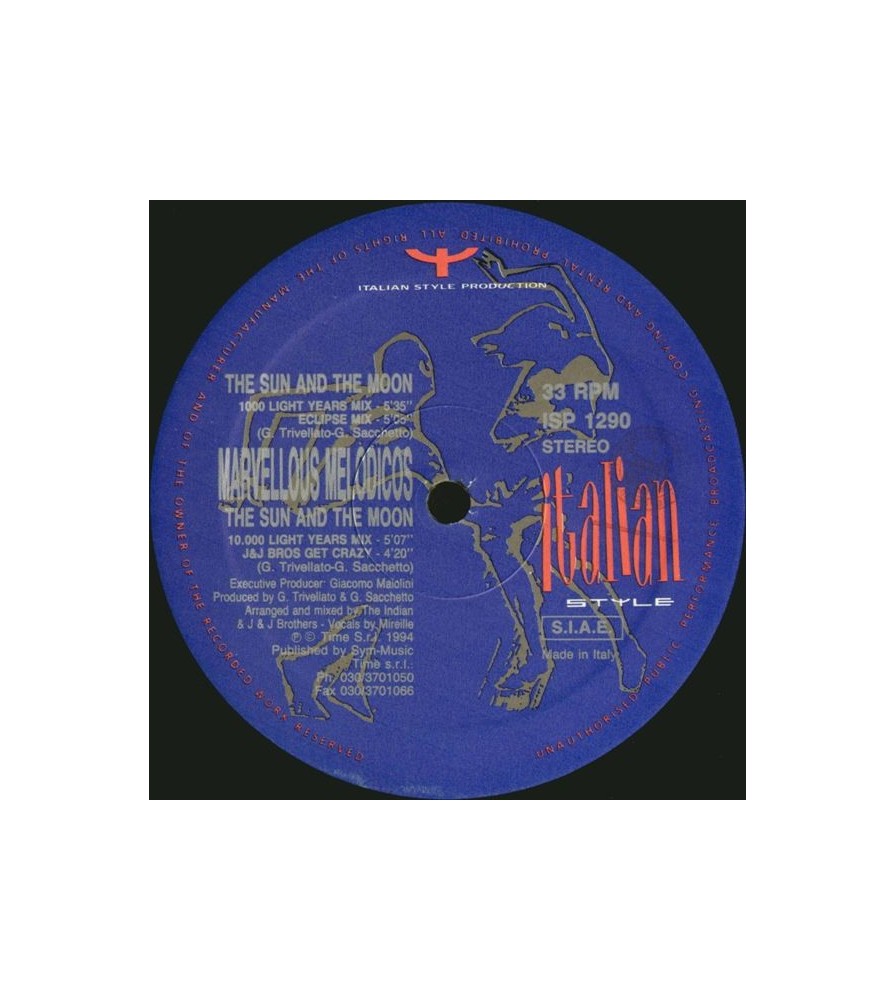 Marvellous Melodicos ‎– The Sun And The Moon (IMPORT)