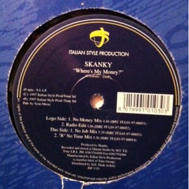 Skanky ‎– Where's My Money (MELODIA MUY BUENA¡)