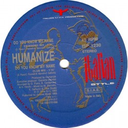 Humanize ‎– Do You Know My Name (TEMAZO¡¡)