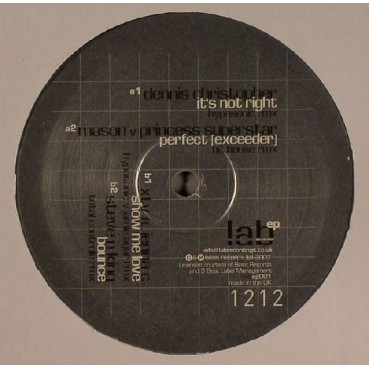  Lab Recordings EP1  (TEMAZOS BUMPIN¡¡)