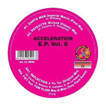 Acceleration E.P. Vol. 8 (INCLUYE IMPERIAL MARCH,PSYKOTYK & EL RELOJ¡¡) Acceleration E.P. Vol. 8 (INCLUYE IMPERIAL MARCH,PSYKOTYK & EL RELOJ¡¡)