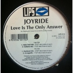 Joyride - Love Is The Only Answer (CANTADOTE¡)