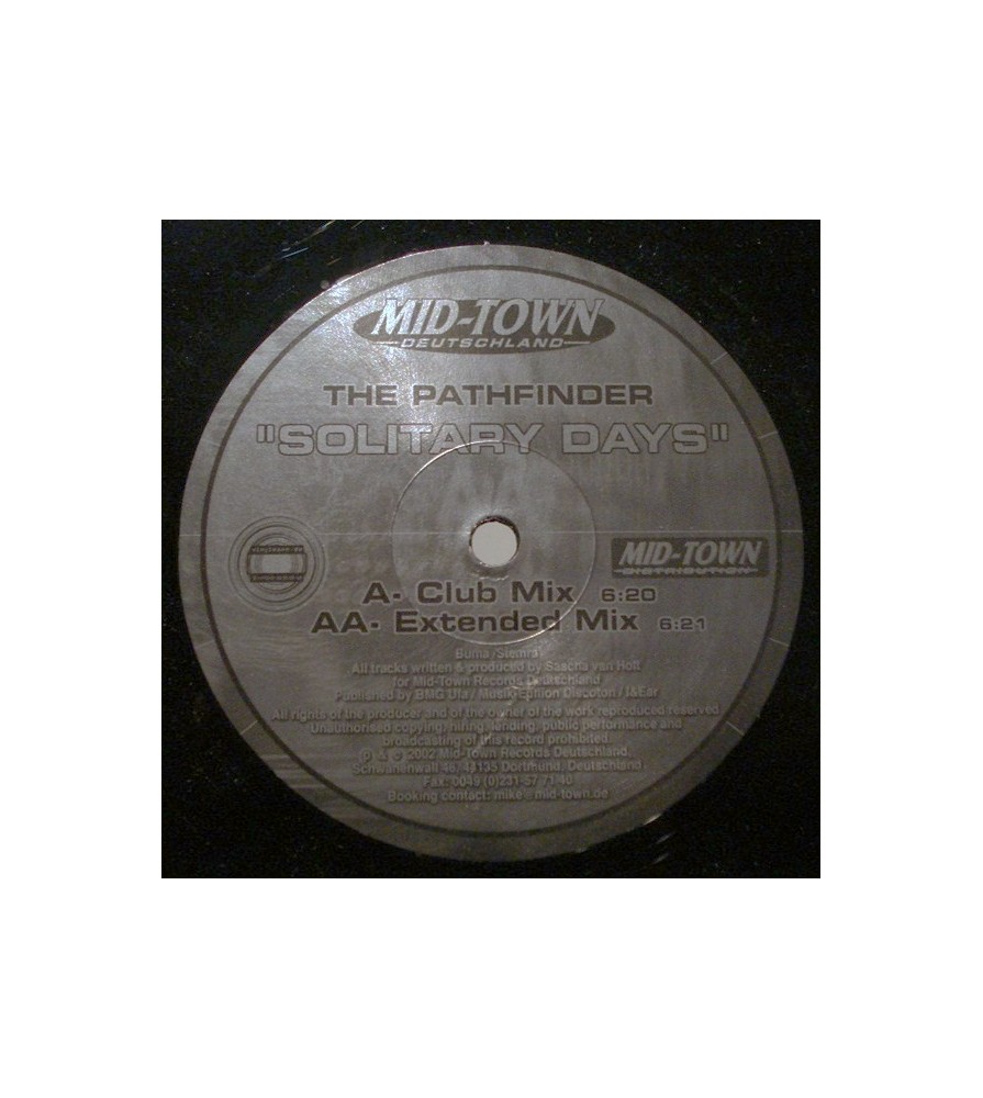 The  Pathfinder  ‎– Solitary Days 