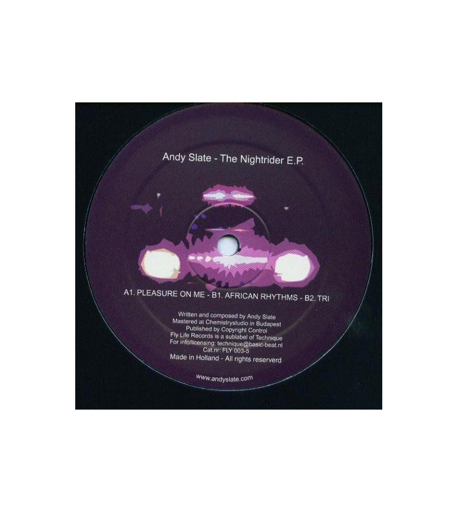 Andy Slate ‎– The Nightrider EP