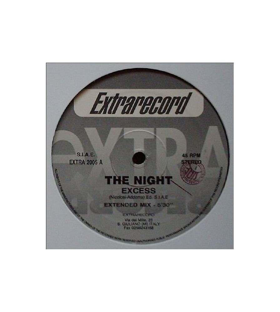 Excess ‎– The Night (IMPORT) 