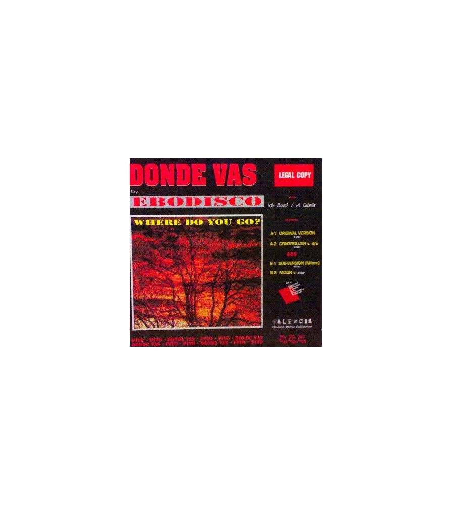 Ebodisco ‎– Donde Vas 