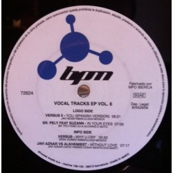 Vocal Tracks EP Vol.6 (INCLUYE VERSUS - YOU,SR PELY - IN YOUR EYES & VERSUS - WHY U CRY¡)