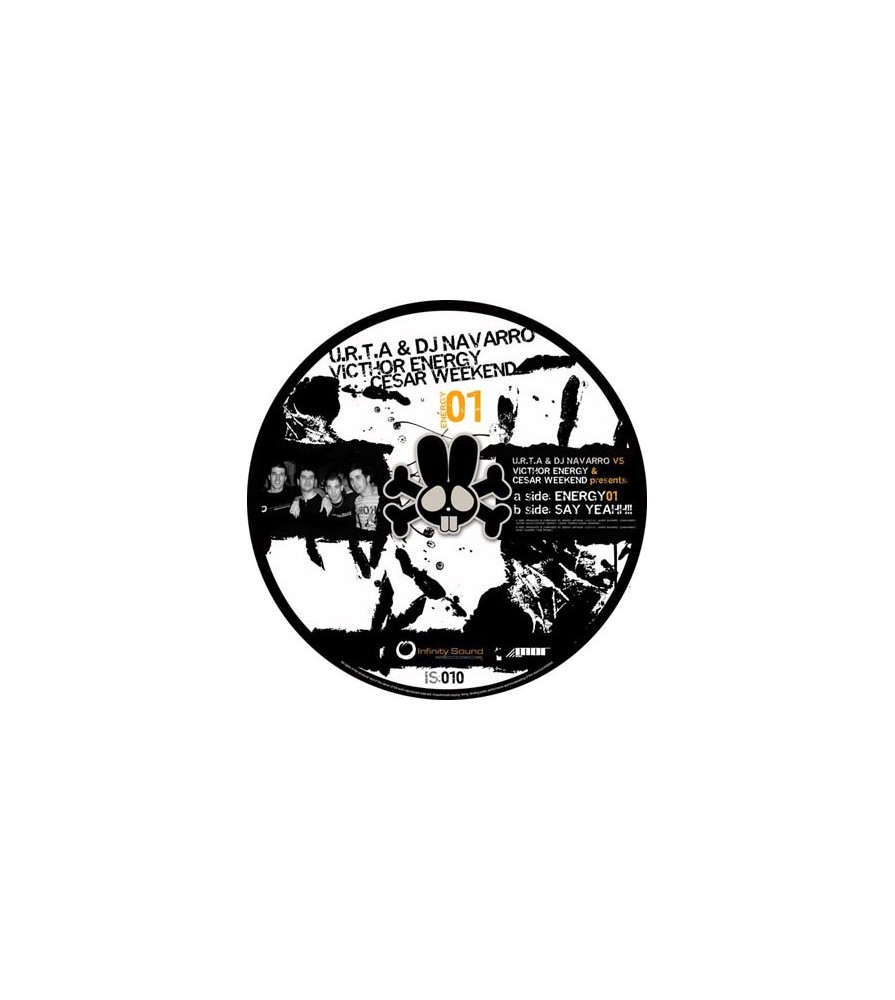 U.R.T.A & DJ Navarro vs. Victhor Energy & Cesar Weekend ‎– Energy 01 
