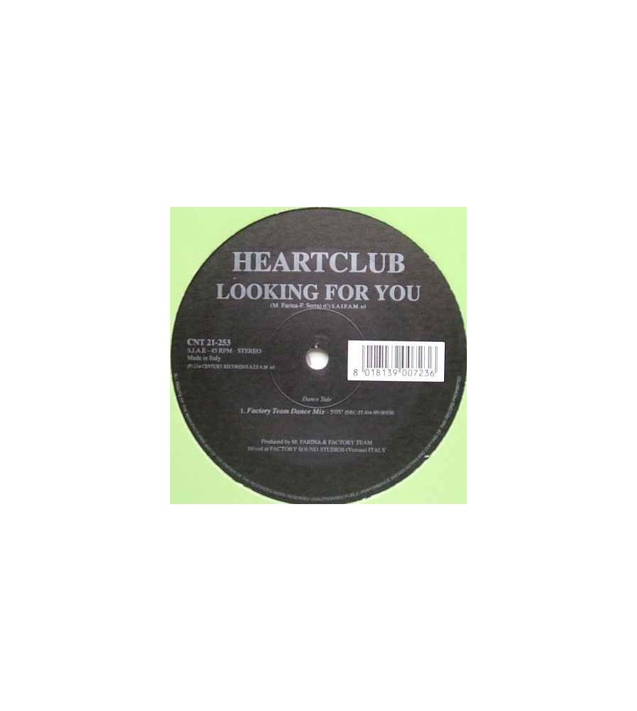 Heartclub ‎– Looking For You 
