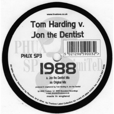Tom Harding vs. Jon The Dentist – 1988 (MELODIA DEL 99( Tom Harding vs. Jon The Dentist – 1988 (MELODIA DEL 99(
