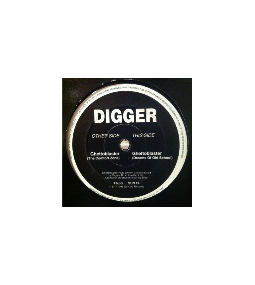 Digger ‎– Ghettoblaster (MUY BUENA¡)