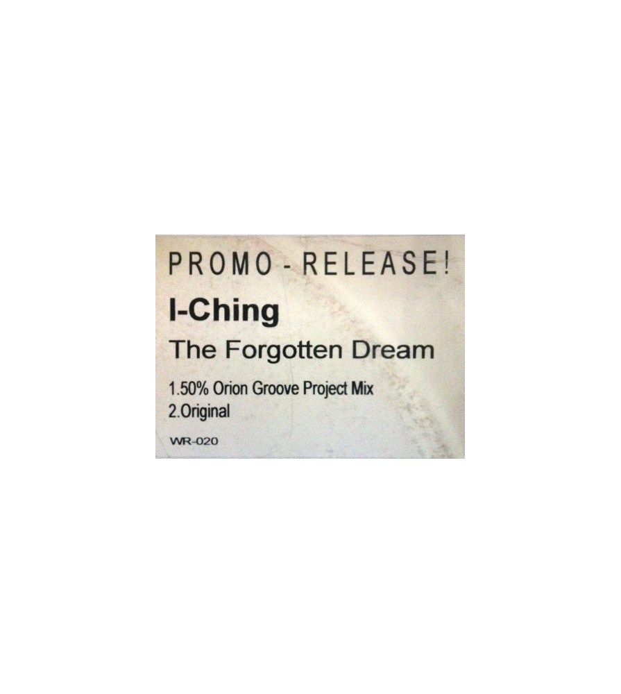 I-Ching ‎– The Forgotten Dream (BUSCADISIMO¡¡)