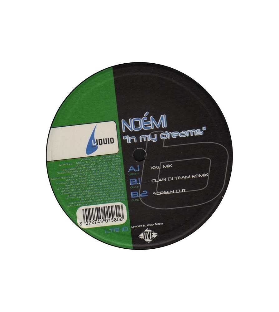 Noémi ‎– In My Dreams (EDICIÓN ITALIANA)
