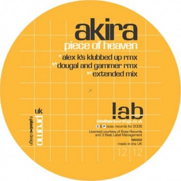 Akira  – Piece Of Heaven (Remixes) Akira  – Piece Of Heaven (Remixes)