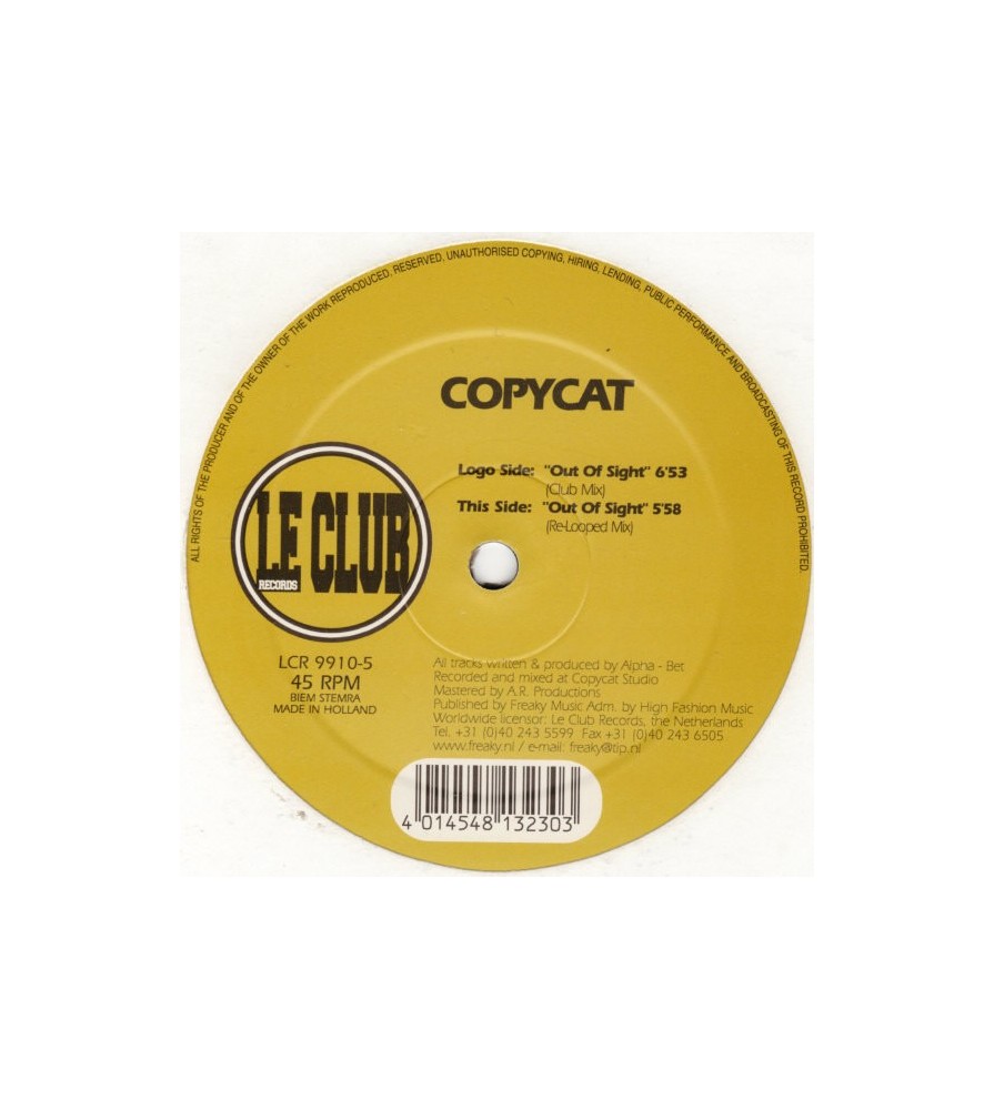 Copycat ‎– Out Of Sight 
