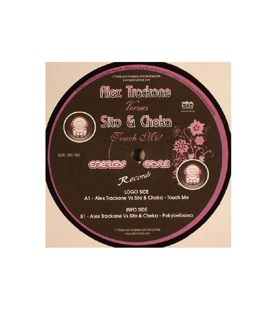 Alex Trackone Versus Sito & Cheka ‎– Touch Me