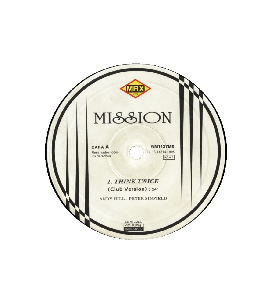 Mission – Think Twice (DISCO ORIGINAL¡¡)