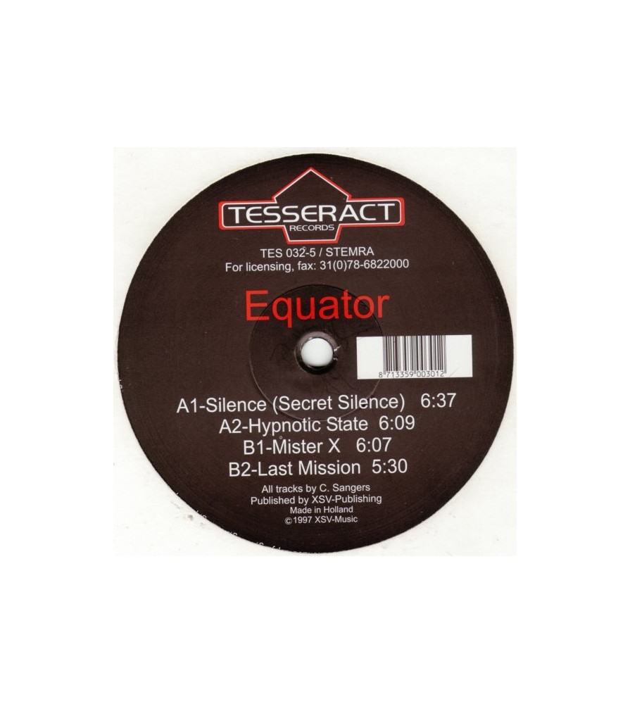 Equator ‎– Silence (Secret Silence) 