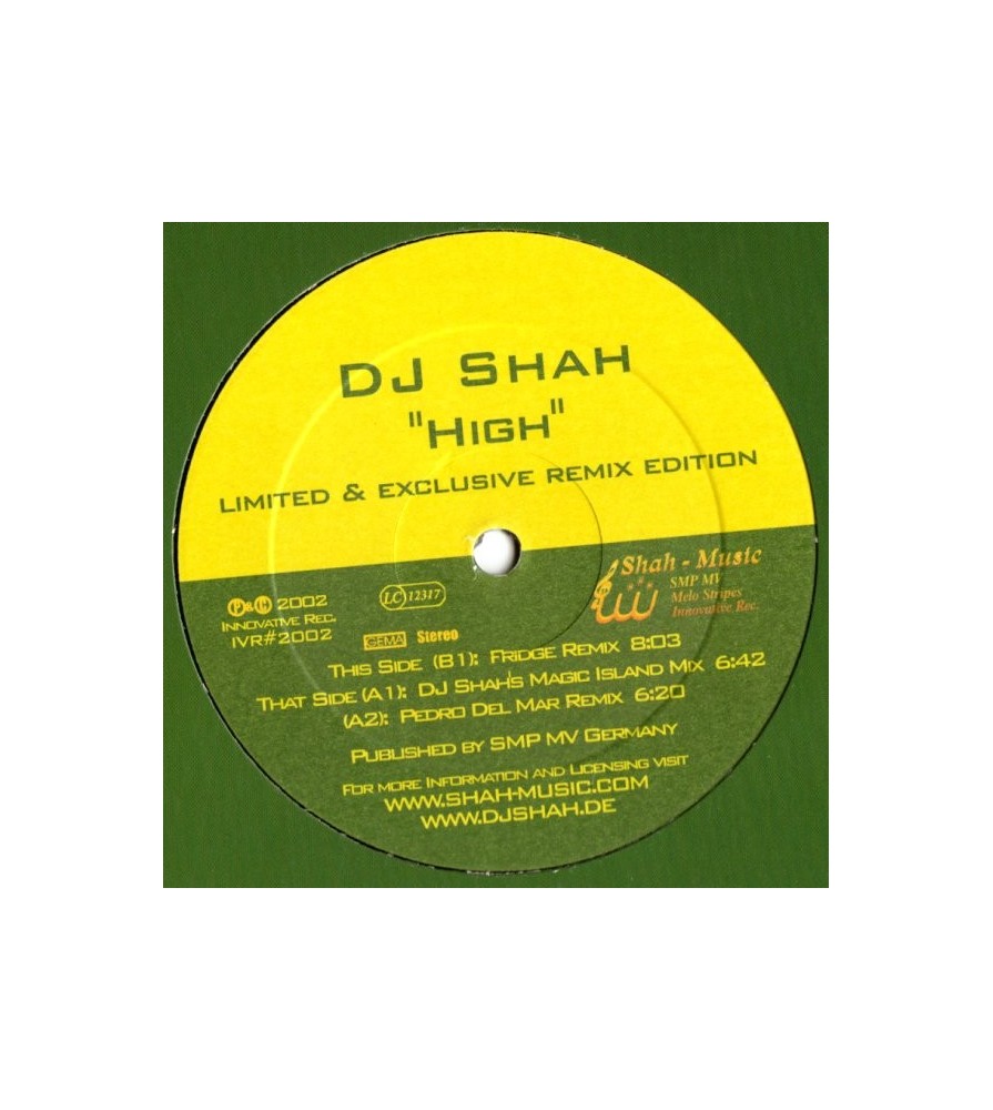 DJ Shah ‎– High 