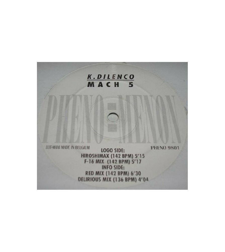 K-Dilenco - Mach 5 (IMPORT¡¡ JOYA¡¡)