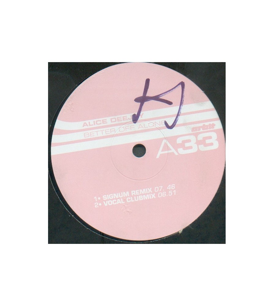 Alice Deejay - Better Off Alone (EDICIÓN ALEMANA)