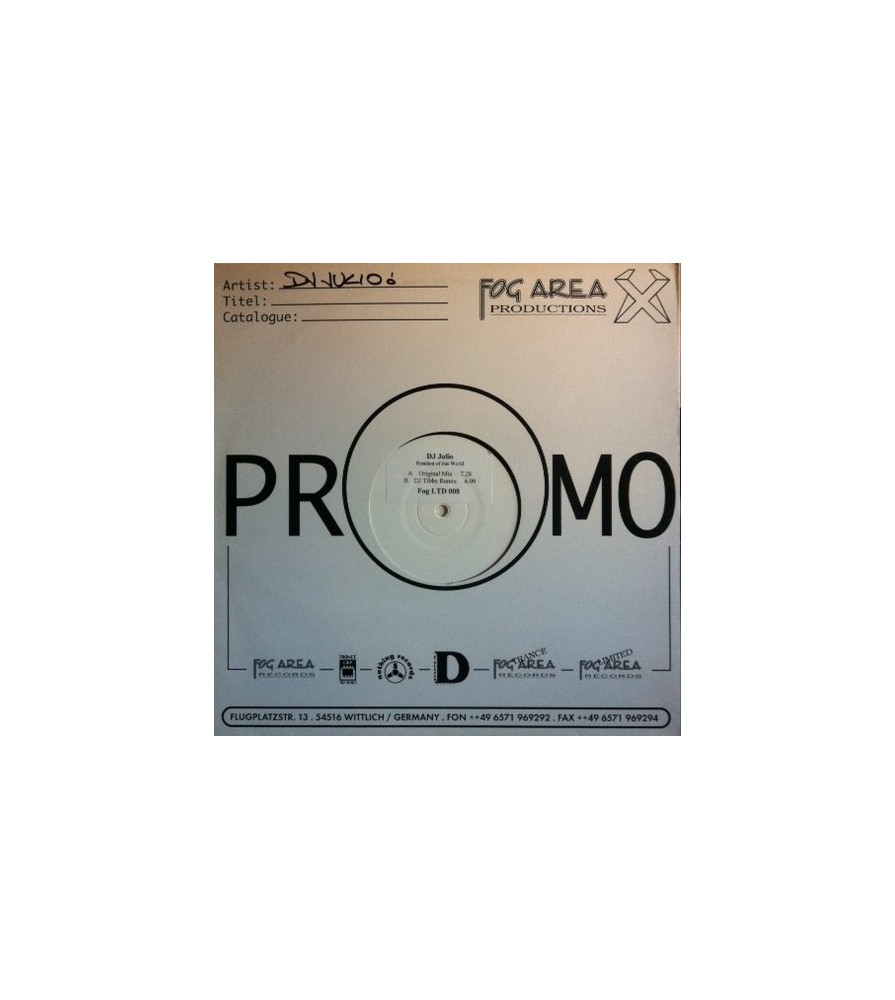 DJ Julio ‎– Resident Of This World 