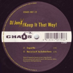 DJ JamX ‎– Keep It That Way