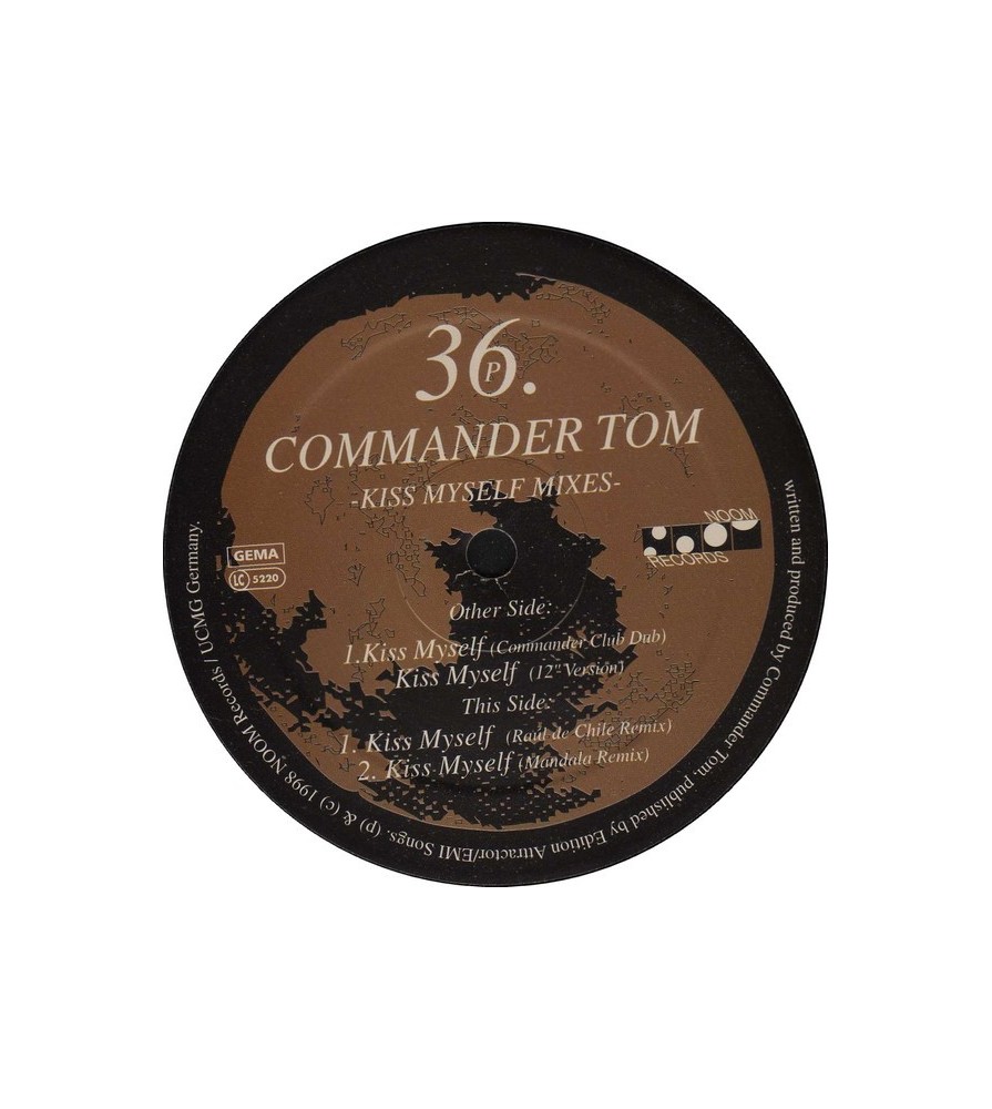 Commander Tom ‎– Kiss Myself Mixes