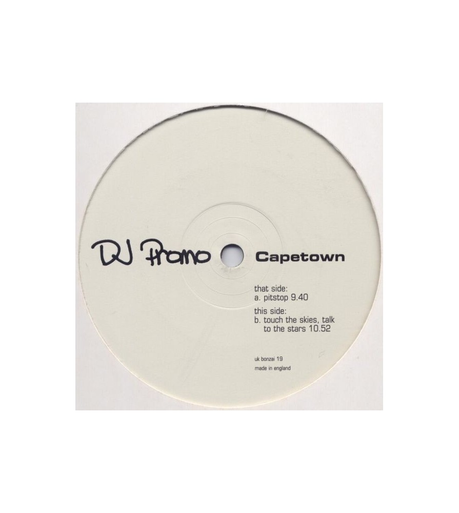 Cape Town ‎– Pitstop / Touch The Skies, Talk To The Stars