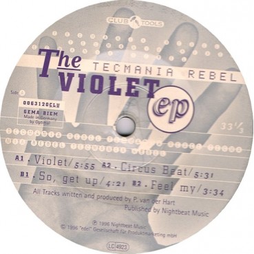 Tecmania Rebel - The Violet EP (EDICIÓN ALEMANA)