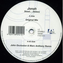Jonah ‎– Sssst... (Listen) (EDICIÓN ALEMANA)