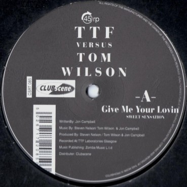 TTF versus Tom Wilson – Give Me Your Lovin (Sweet Sensation) TTF versus Tom Wilson – Give Me Your Lovin (Sweet Sensation)