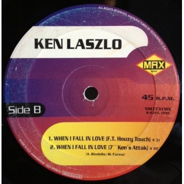 Ken Laszlo ‎– When I Fall In Love 