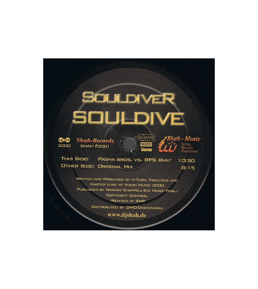  Souldiver ‎– Souldive (TEMAZO SOUND FACTORY¡¡)