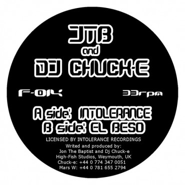 JTB And DJ Chuck-E ‎– Intolerance / El Beso (MELODIÓN¡¡)