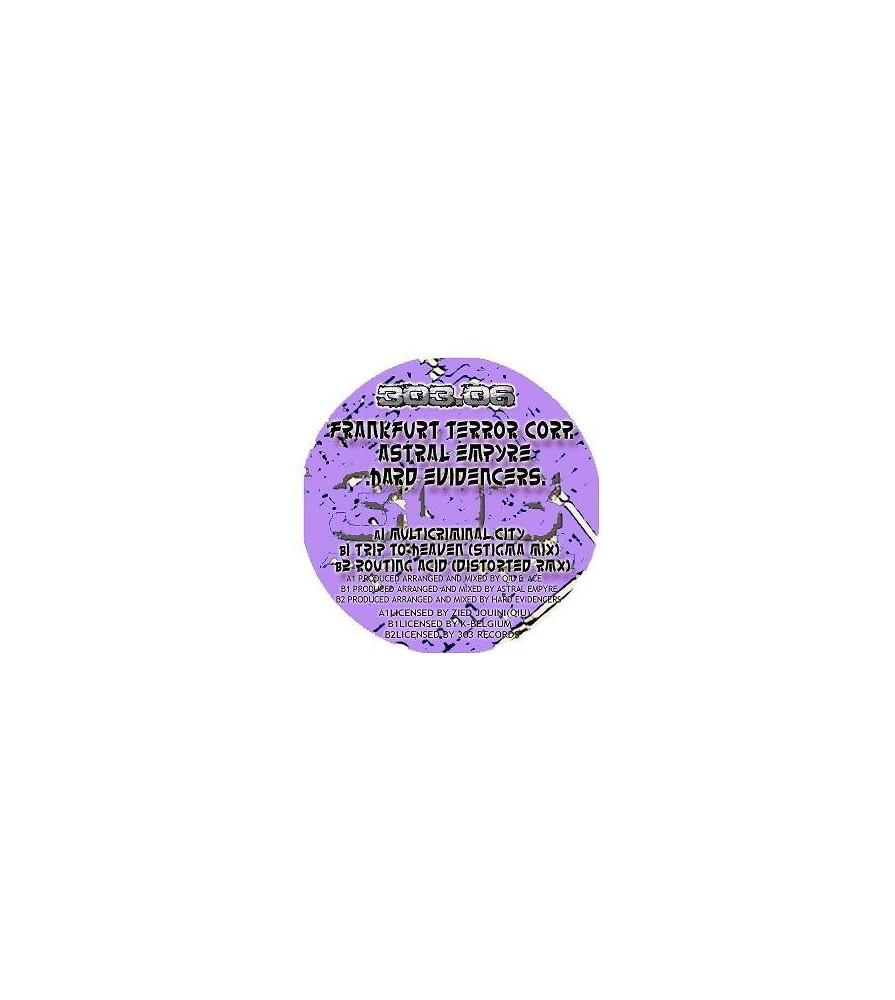 Various - Frankfurt Terror Corp /Astral Empyre / Hard Evidencers