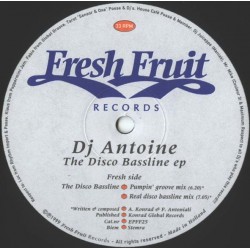  DJ Antoine ‎– The Disco Bassline EP (TECH-HOUSE DEL 99)